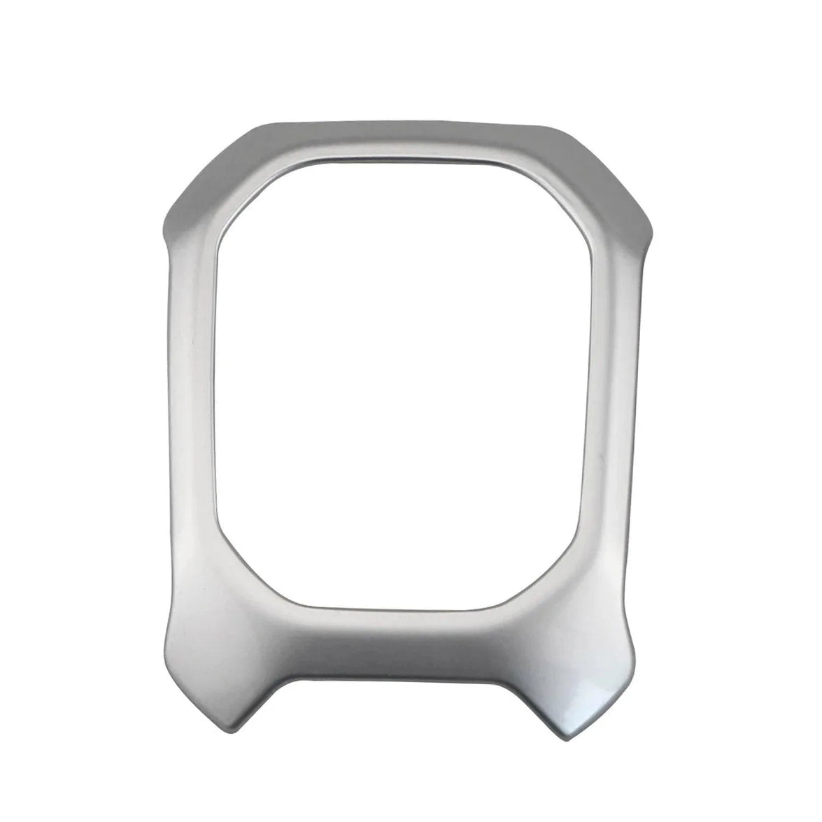 1708024 Chrome ABS Gloss Gear Shift Knob Frame Trim for 2014 Jeep Renegade, Silver