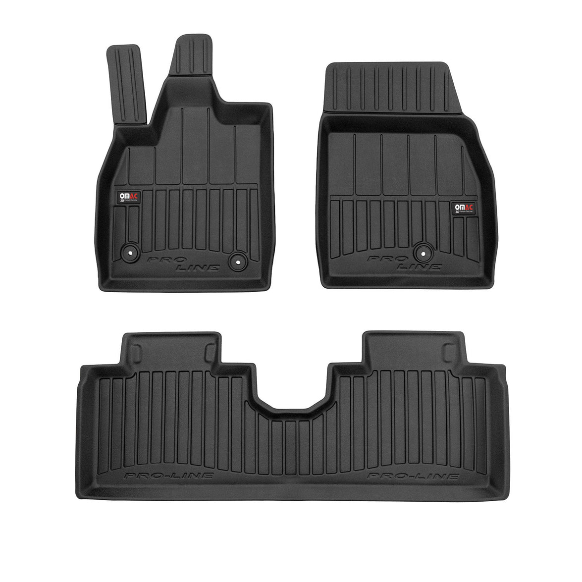 2652454 Proline Premium TPE Floor Mat for 2020-2023 Ford Mustang Mach-E, Black - 3 Piece