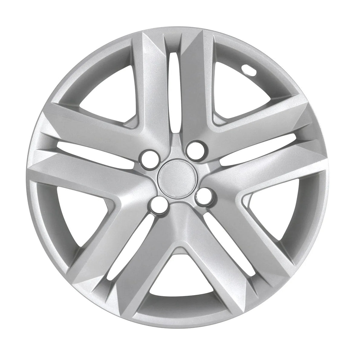 96HCA201 16 in. Hup Caps Wheel Cover, Silver - 4 Piece
