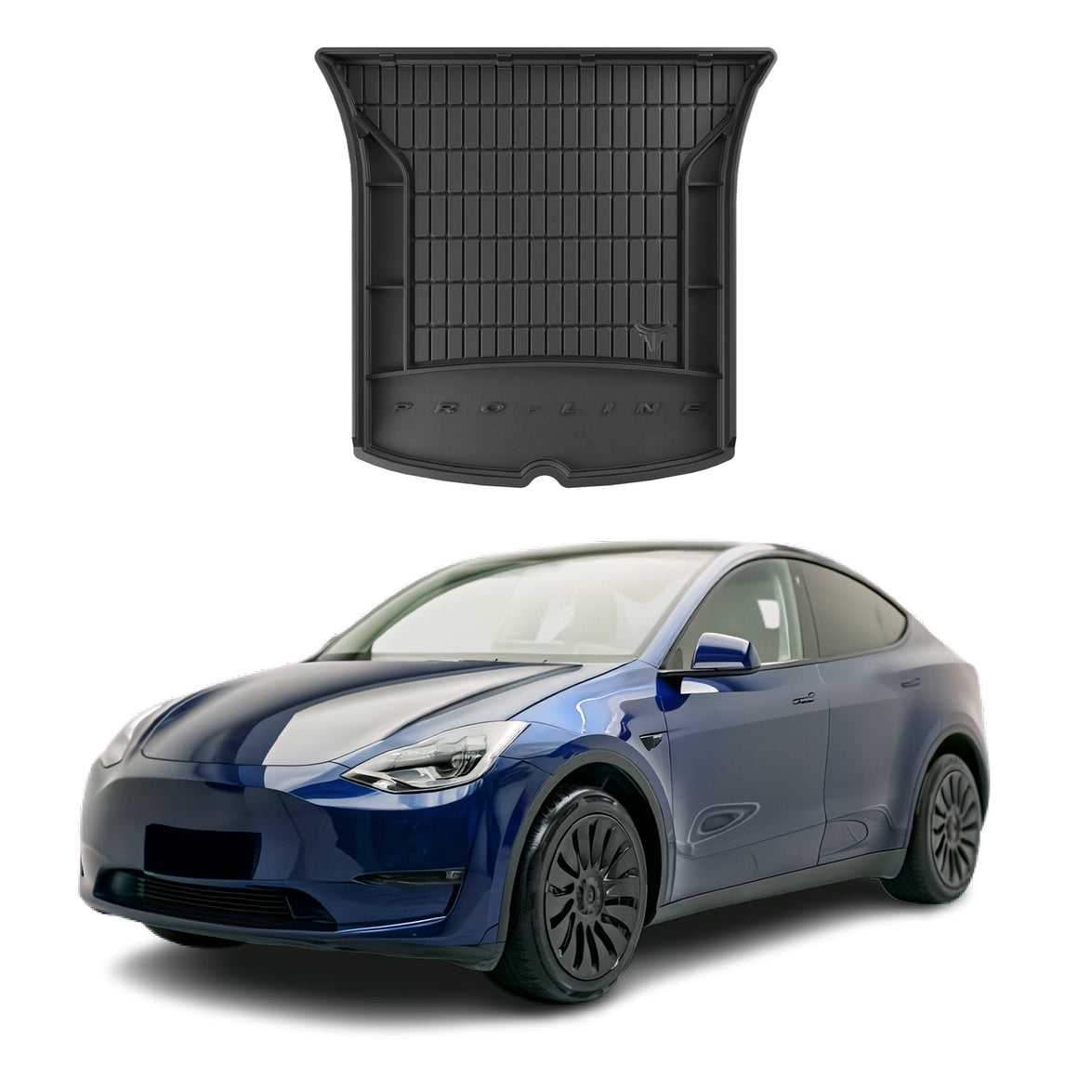 7105260 Proline Premium TPE Trunk Liner Mat for 2020 Tesla Model Y, Black