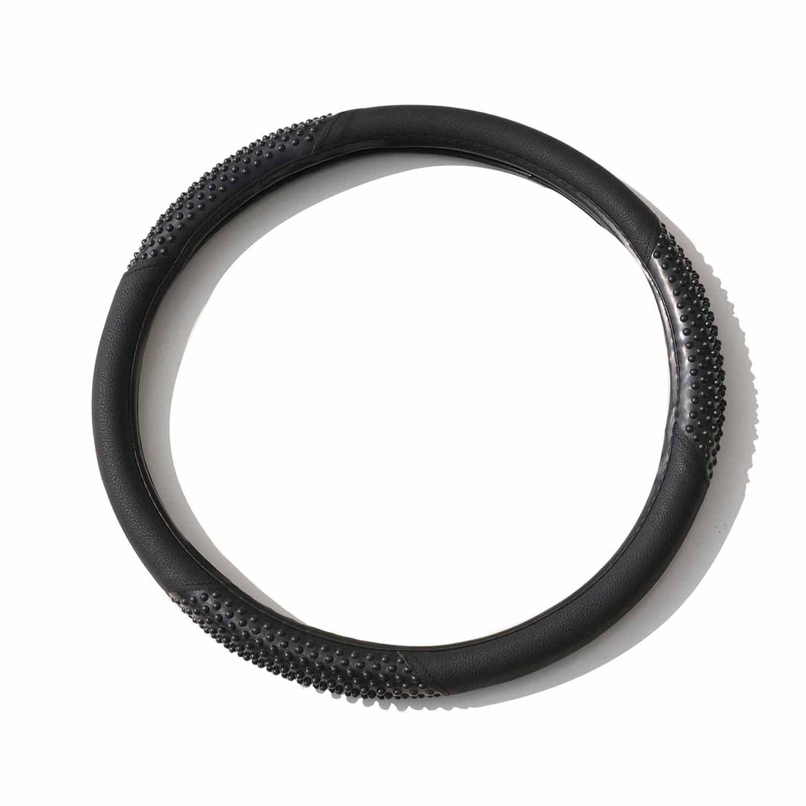 96AM074-25563-1 38 in. Steering Wheel Cover, Black