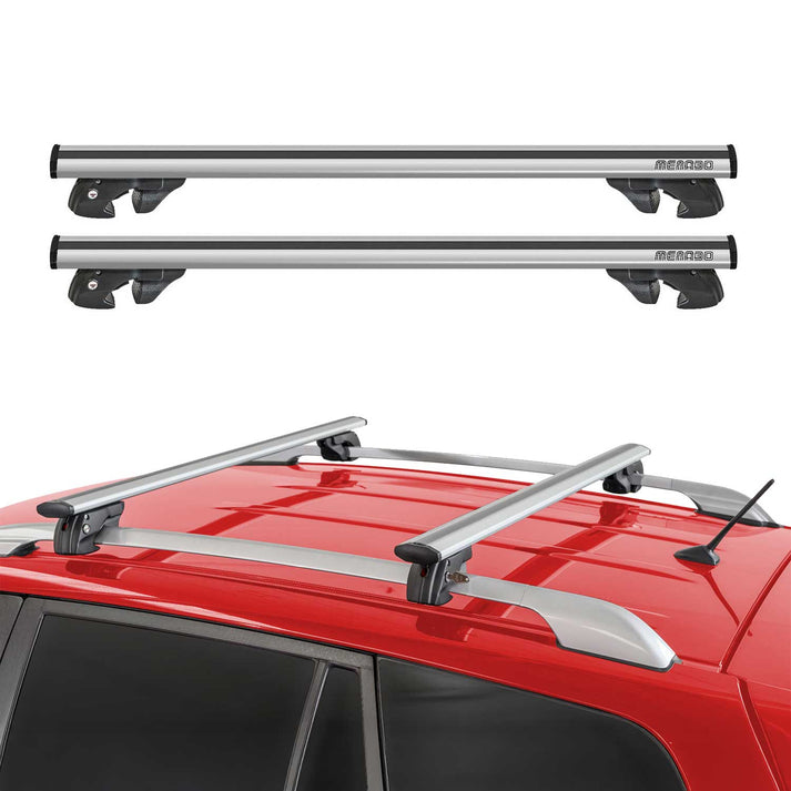 Picture of OMAC USA G008111 Roof Rack Cross Bars Luggage Carrier for 2025 GMC Terrain&#44; Jackson Gray - 2 Piece