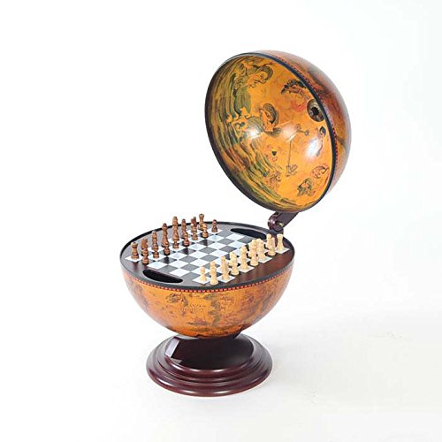 Red Globe 13 inches with Chess Holder Model Airplane