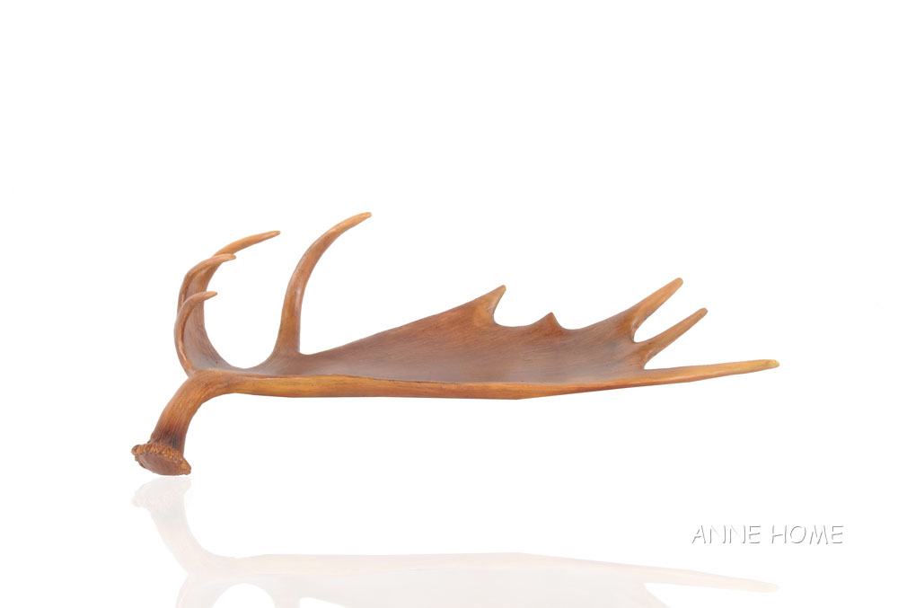 AT014 Deer Antler Tray, Multicolor