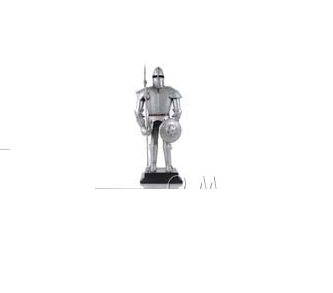 AJ076 Suit of Armour with Steel Plate - Multicolor