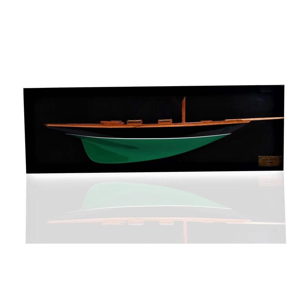 Picture of Old Modern Handicrafts H008 Pen Duick Half-Hull Scaled Model Boat Yacht Handmade