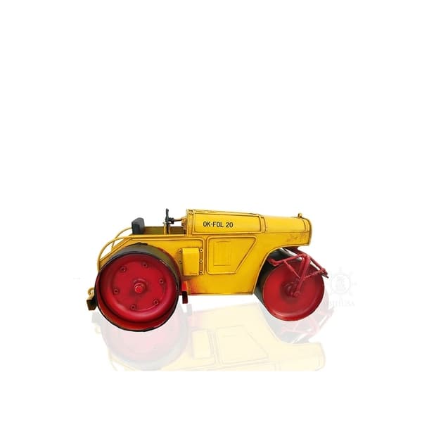 AR011 Metal Handmade Steam Roller Model