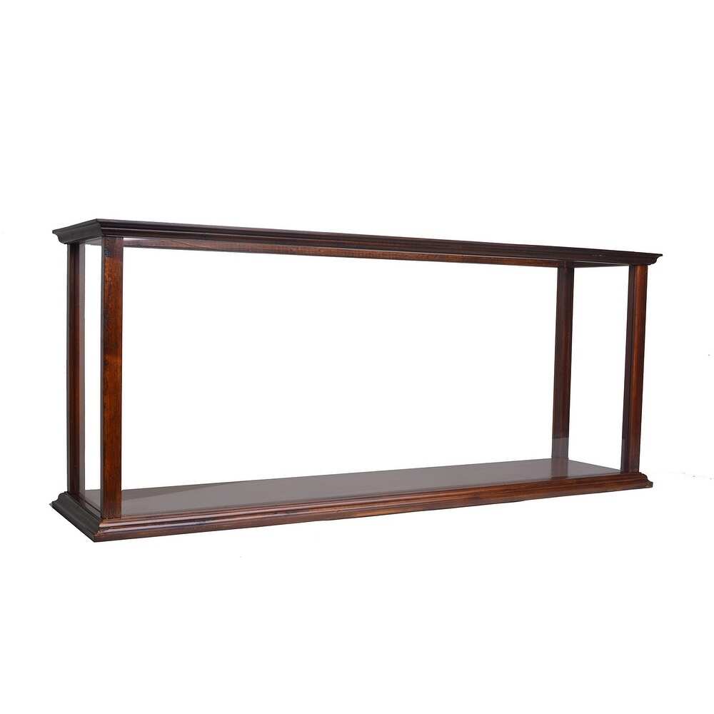 P096 Display Case for Cruise Liner Midsize Classic, Brown