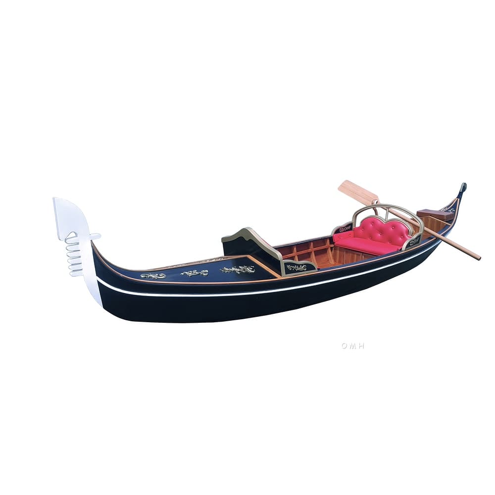 Picture of Old Modern Handicrafts K208 14 ft. Venetian Gondola Real Boat