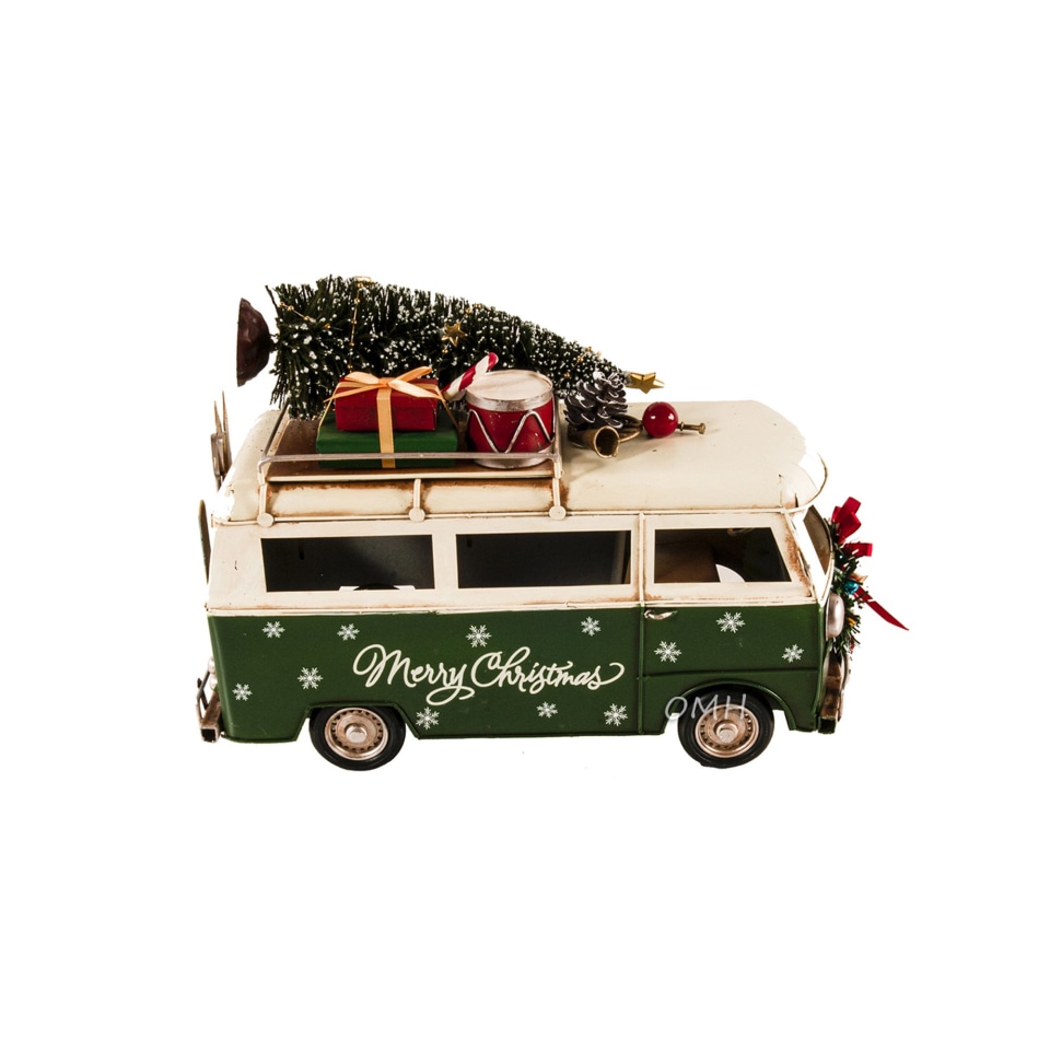 AR037 Handmade 1960S Volkswagen Bus Christmas Model