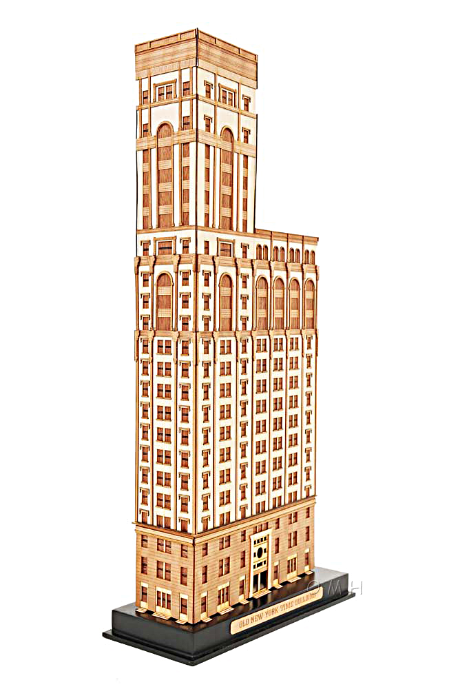 BD002 Old York Time Building 3D Model