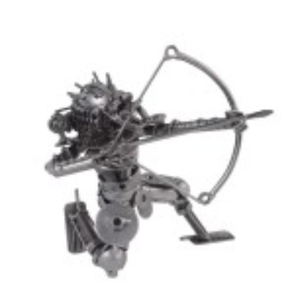 Picture of Old Modern Handicrafts MS018 Metal Predator with Bow & Arrow Pose 2
