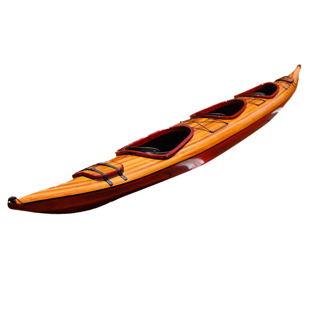 K157 20 ft. Triple Kayak with Paddle Fishing Boat