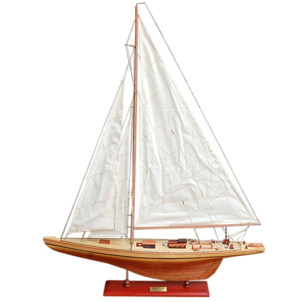 Y041 Ranger Sailboat Schooner Yacht Model - Medium