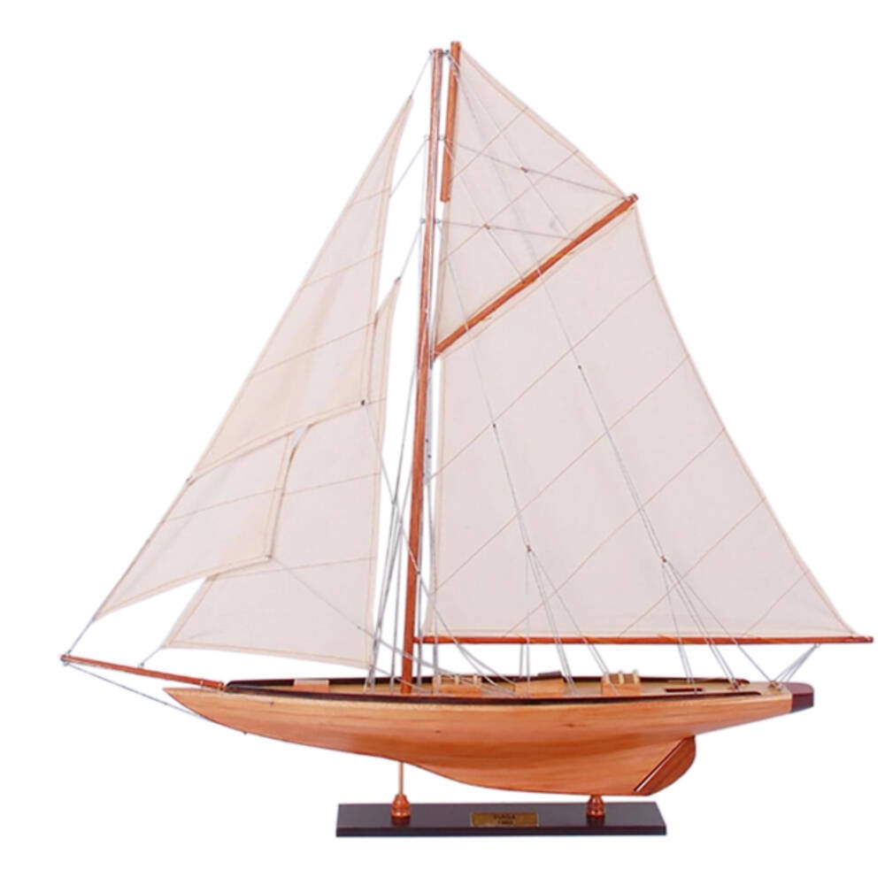 Y049 Tuiga Sailboat Schooner Yacht Model - Medium