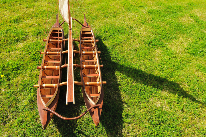 B051 Polynesian Catamarans Ship Model