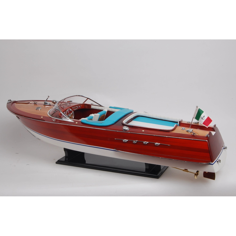 B112 Super Riva Painted Speedboat Model - Large