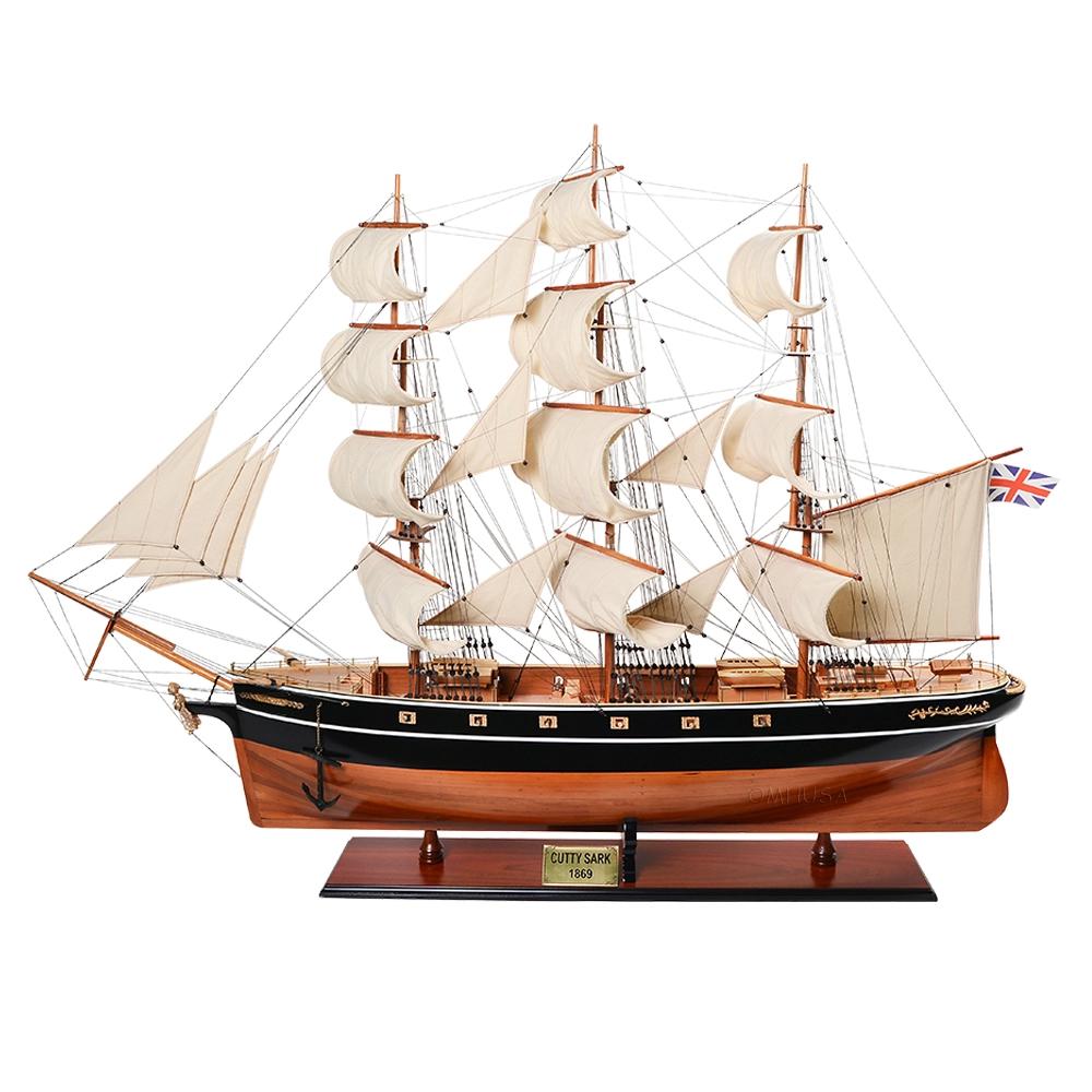 T376 Cutty Sark Model Ship, 47 in.