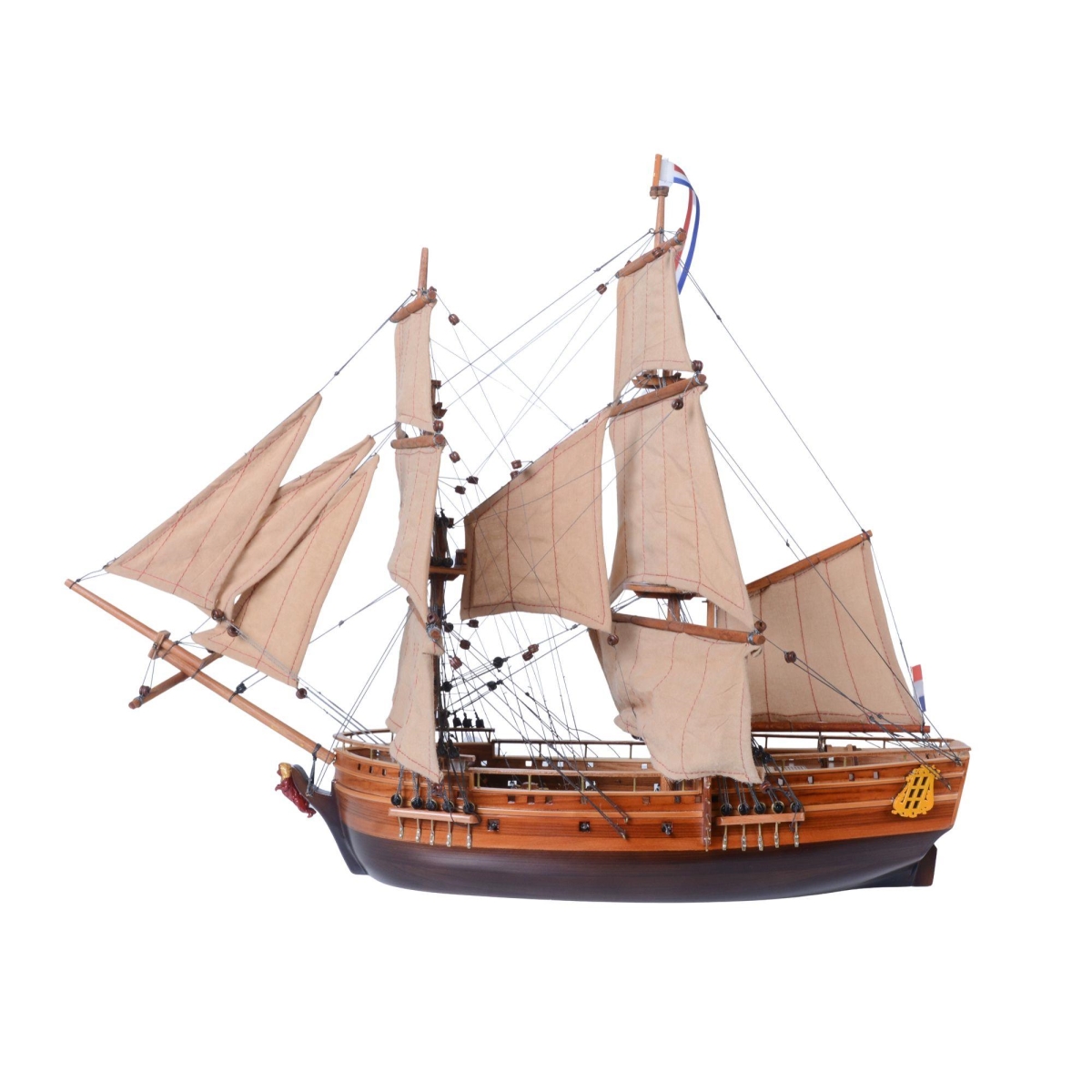T402 Dutch Slave Ship Model, 15 in.