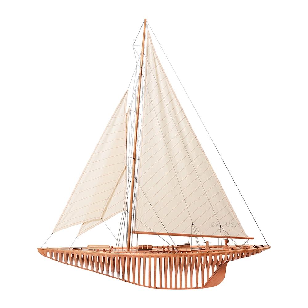 Y223 Endeavour Open Hull Model Ship, Extra Large