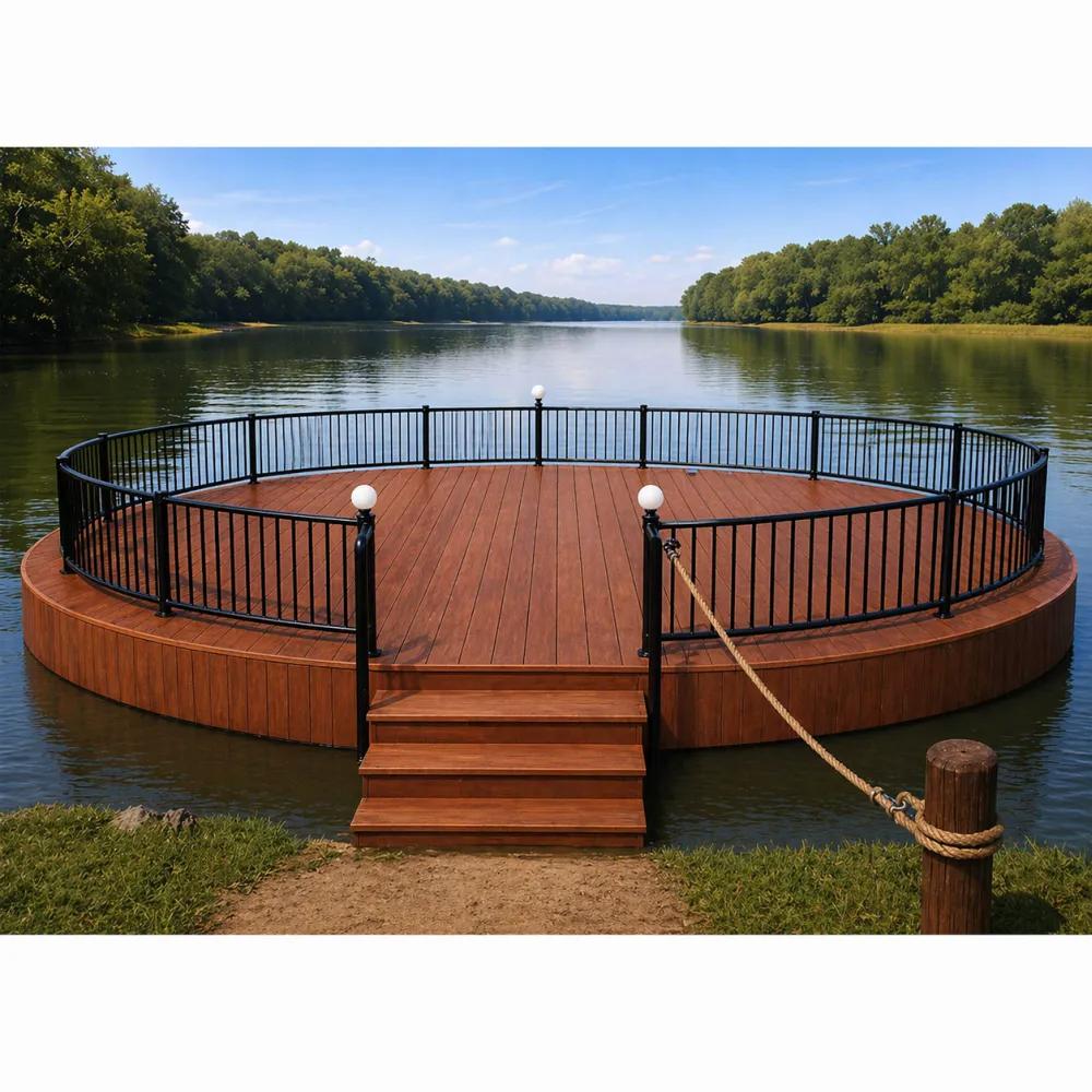 K379 Composite Round Floating Dock