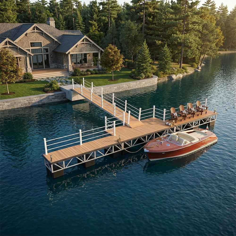 K381 Modular Composite Floating Dock System