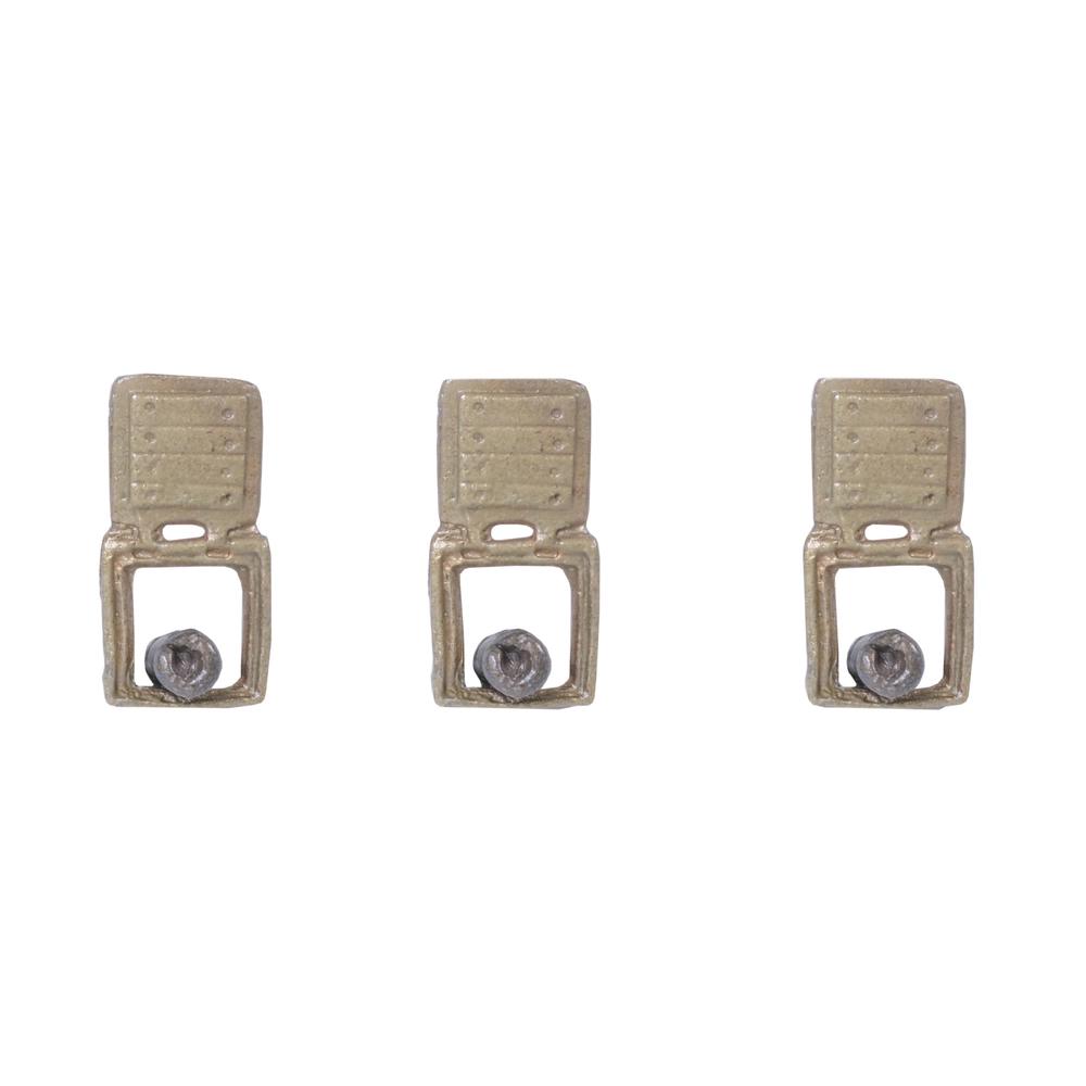 PTW002 Square Metal Side Window with Attached Cannon, Medium - 50 Piece