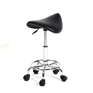 Picture of  CB19797 Adjustable Hydraulic Swivel Rolling Massage Salon Spa Stool Saddle Chair - Black