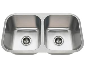 Picture of  CB19931 16 Gauge Double Bowl Undermount Stainless Steel Sink