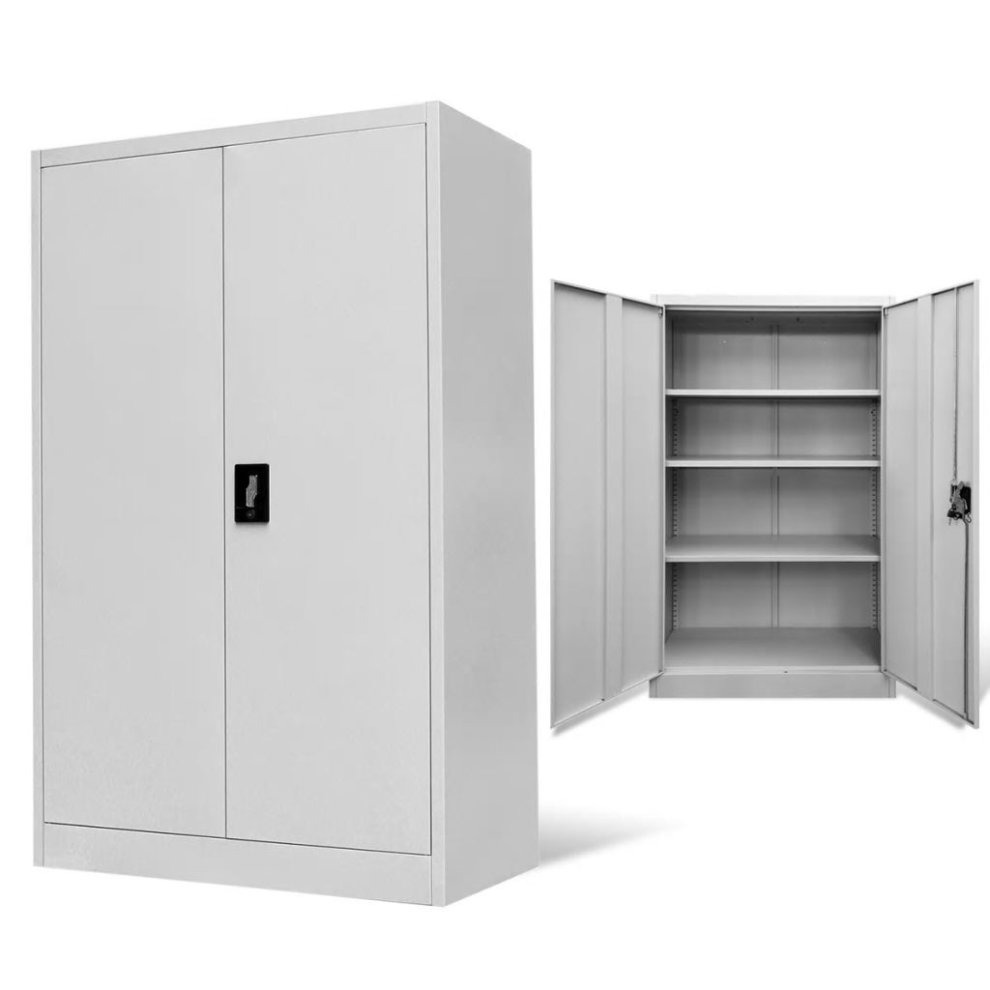 Picture of  CB20390 Office Cabinet&#44; Steel Gray - 35.4 x 15.7 x 55.1 in.