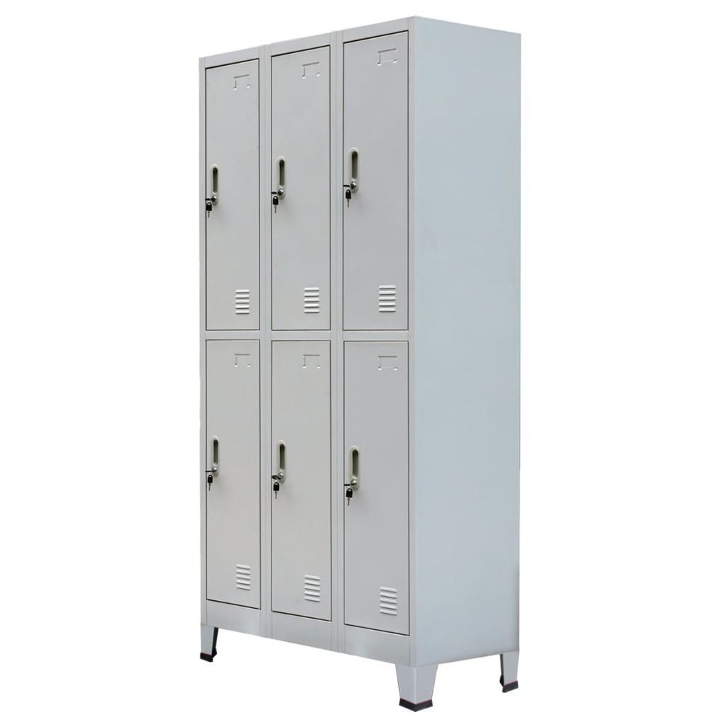Picture of  CB20392 35 in. Locker Cabinet Cabinet with 6 Compartments Steel