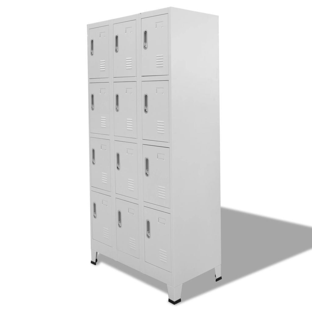 Picture of  CB20404 35 in. Locker Cabinet Storage with 12 Compartments