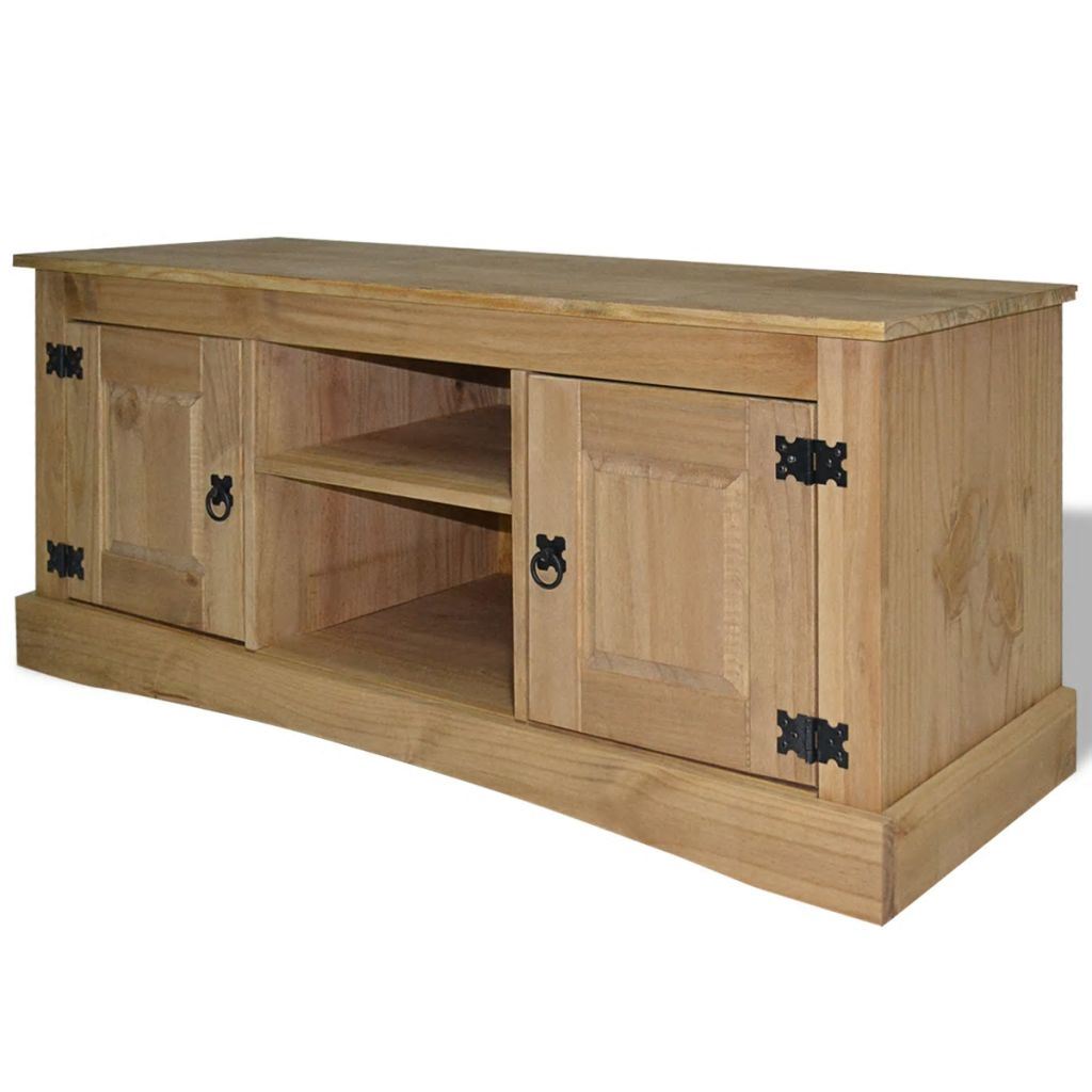 Picture of  CB20597 47 in. Mexican Pine Corona Range TV Cabinet
