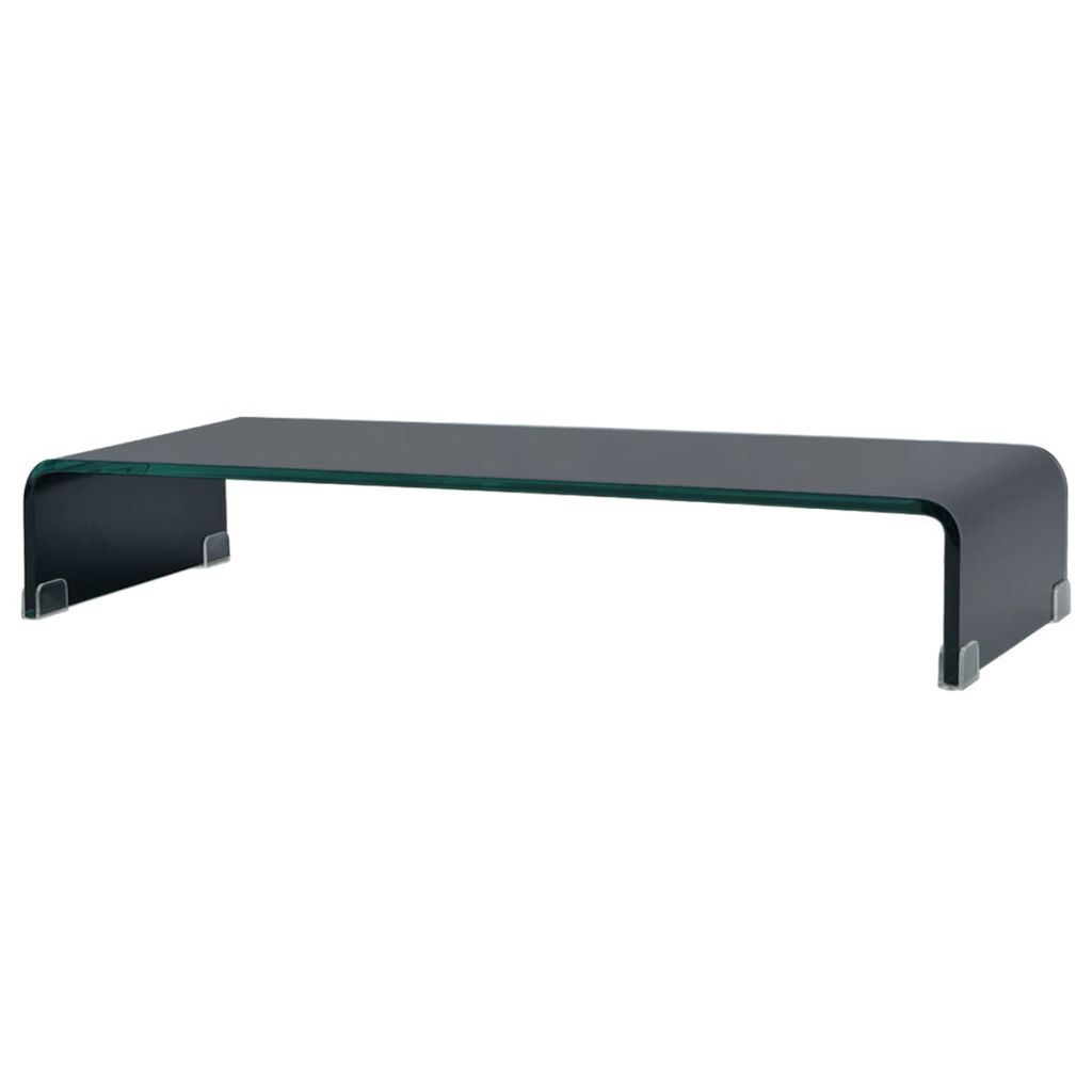 Picture of  CB20615 27 in. Monitor Riser & TV Stand - Glass Black