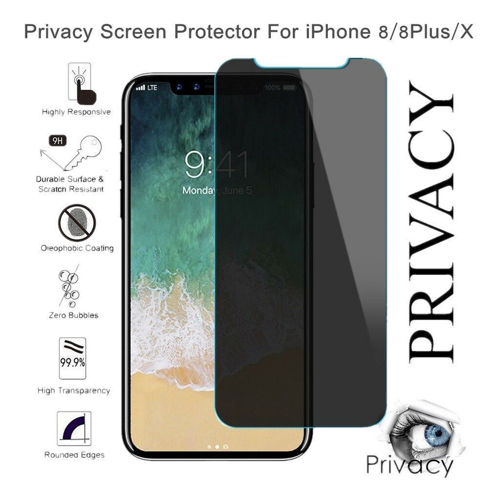 Picture of  CB20901 Privacy Screen Protector Film Guard for iPhone 8 8Plus x