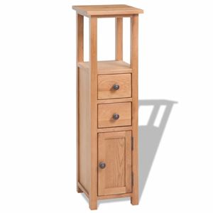 Picture of  CB20367 10.2 x 10.2 x 37 in. Solid Corner Cabinet Oak&#44; Brown