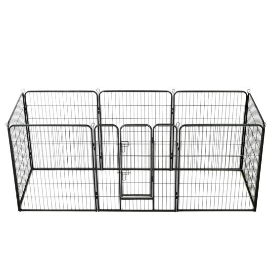 Picture of OnlineGymShop CB21296 31 x 39 in. Dog Pet Playpen&#44; Black