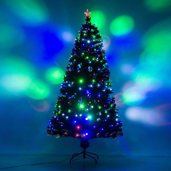 CB16373 7 ft. Christmas Tree with Lights