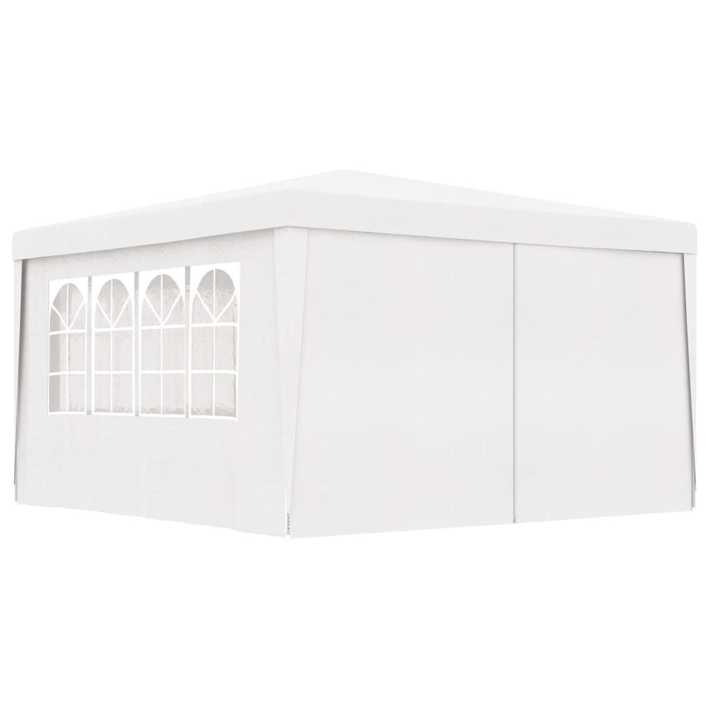Outdoor Gazebo Tent with Side Walls, White