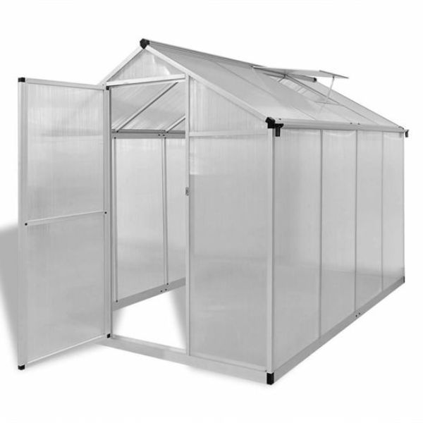 Picture of OnlineGymShop CB21685 95.2 x 74.8 x 76.8 in. Outdoor Aluminium Greenhouse