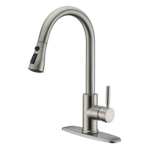 Picture of OnlineGymShop CB21872 16.5 in. Kitchen Pull-Out Faucet with Plate