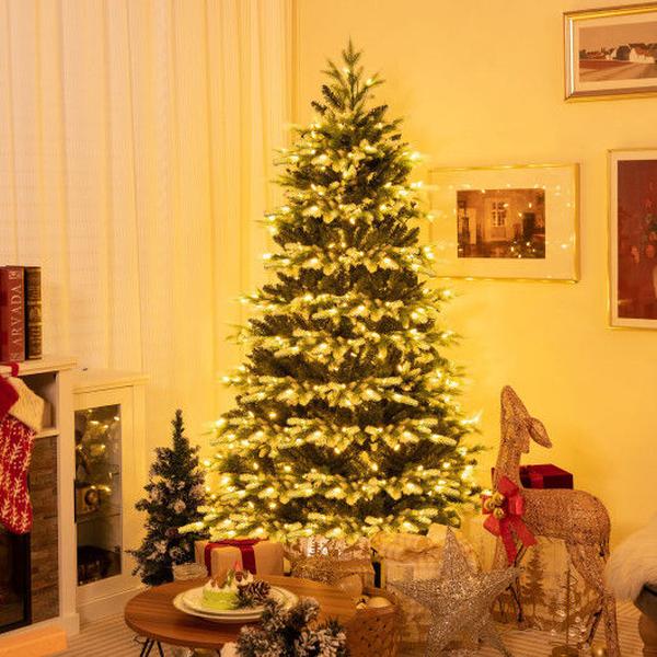 CB24204 6 ft. Christmas Tree with LED Lights & Remote Control