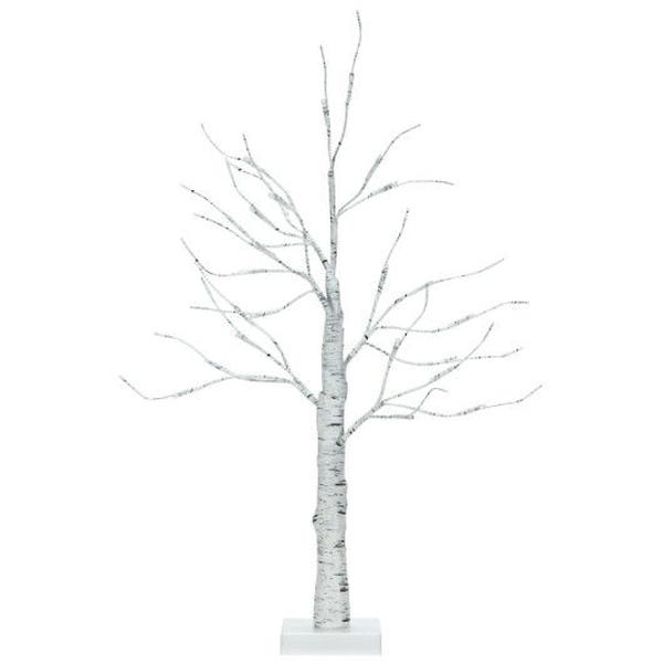2 ft. Christmas Decoration Pre-Lit Birch Tree
