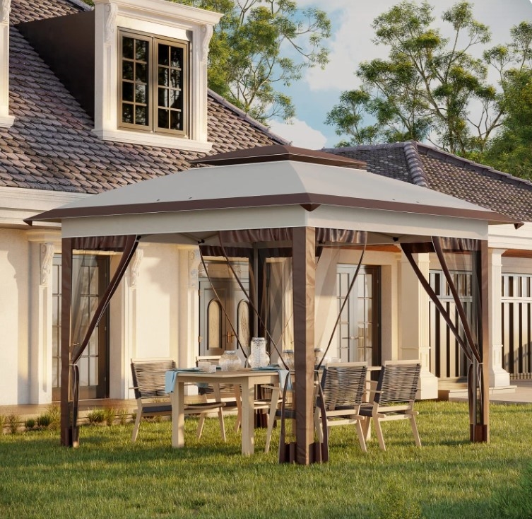 CB24251 Outdoor Patio 12'x12' Pop Up Canopy