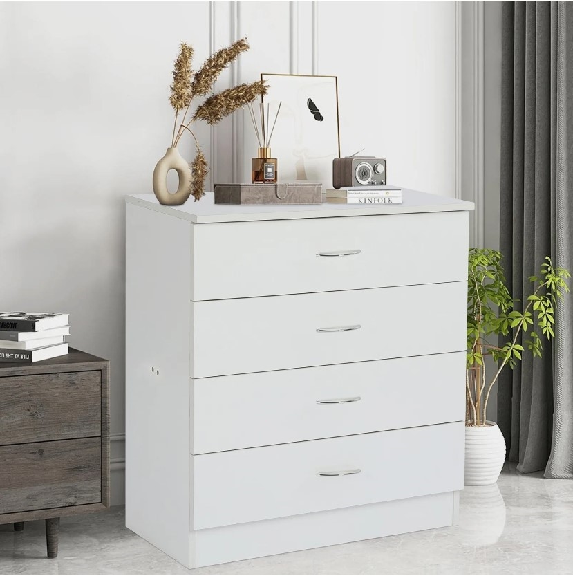 CB24279 Bedroom Storage Dresser - White