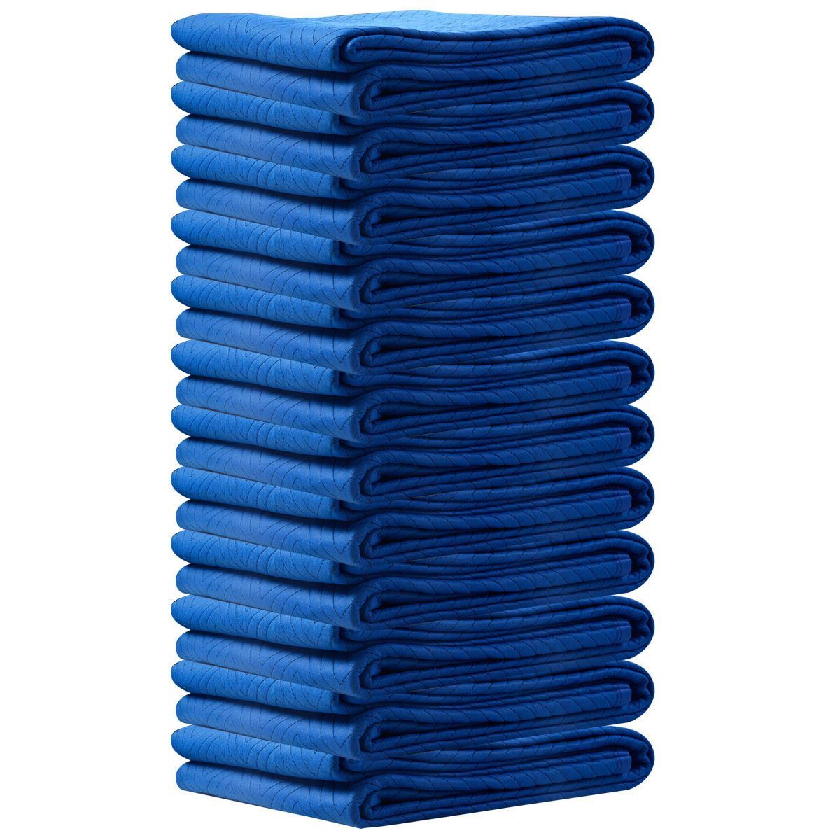Picture of Online Gym Shop CB16977 60 lbs Padded Furniture Pads Protection Moving Blankets, 12 Piece - 72 x 80 in.