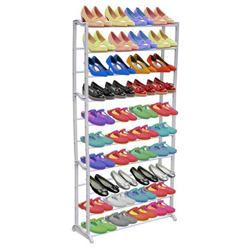 Online Gym Shop CB18962 10 Tier Shoe Rack & Shelf