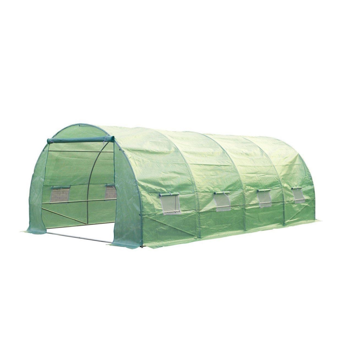 Picture of  CB19153 20 x 10 x 7 ft. Portable Walk-In Garden Greenhouse&#44; Deep Green