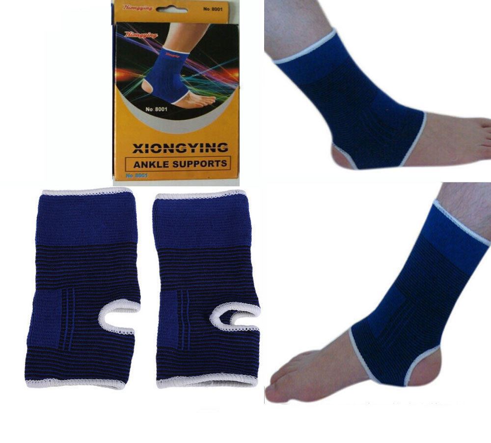 Picture of  CB19135 Elastic Ankle Brace Sleeve Support Arthritis Muscle Pain Relief - 2 Piece