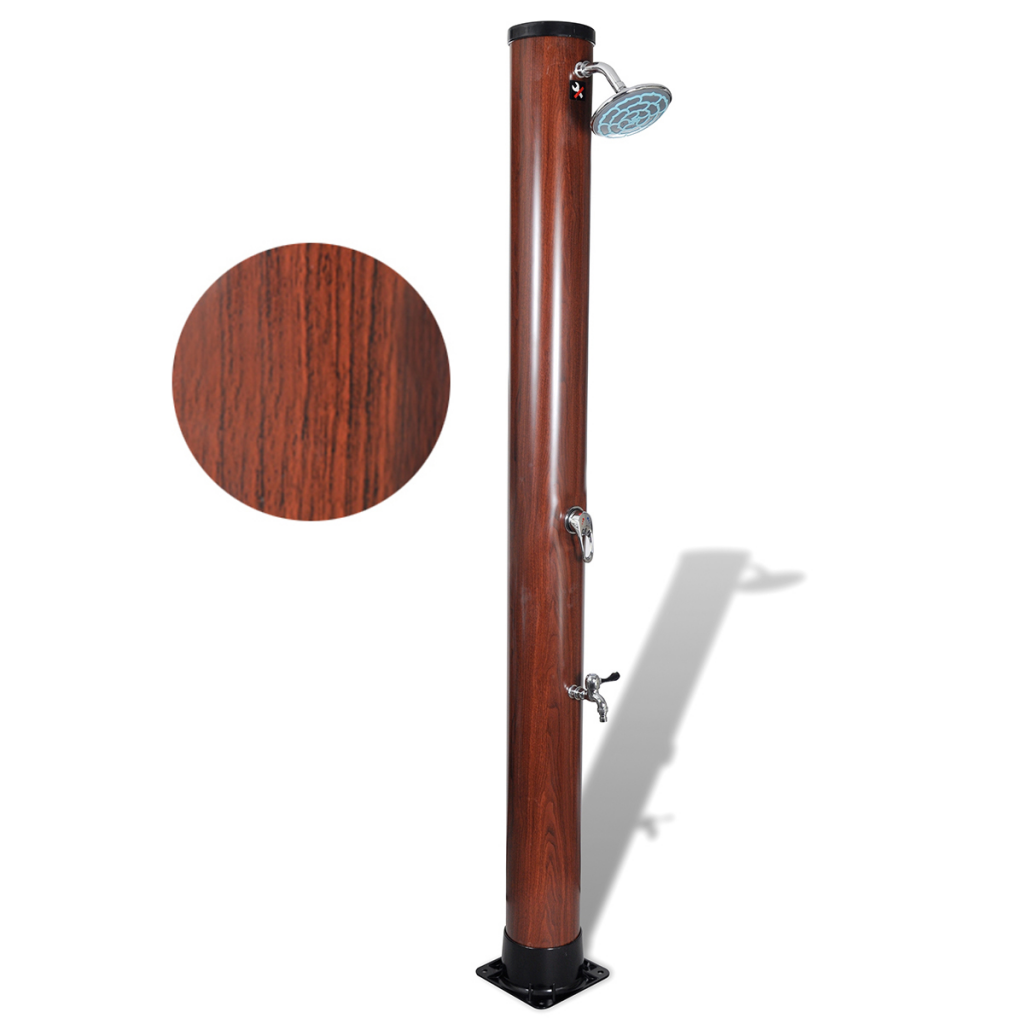Picture of Online Gym Shop CB19106 7 ft. Pool Solar Shower with Faux Wood